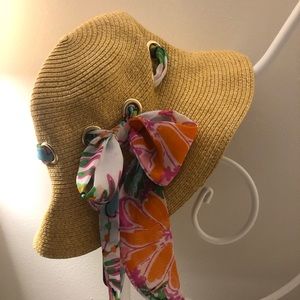 Lily Pulitzer Straw Sun Hat